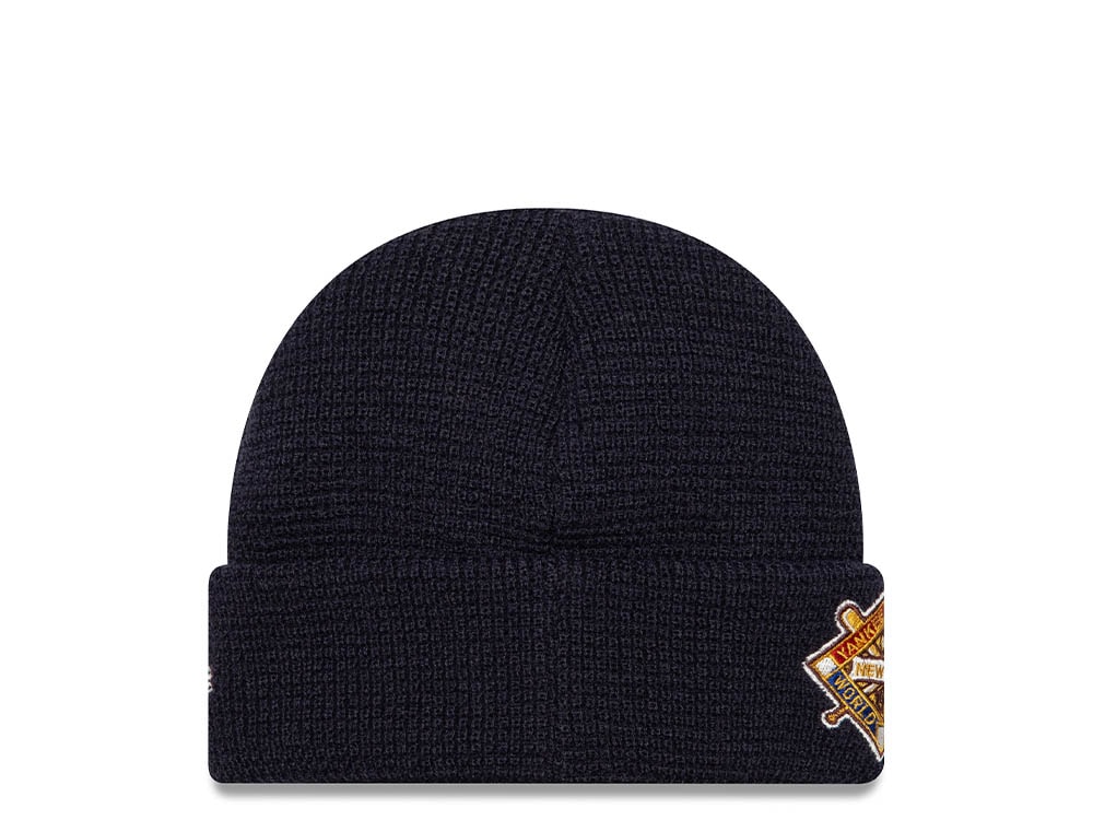 New Era New York Yankees Yankee Stadium World Series Short Cuff Beanie Navy Kapsyl
