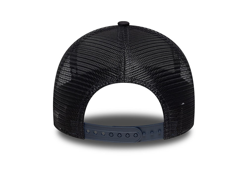 New Era Patch Navy 9Forty A Frame Trucker Snapback Cap