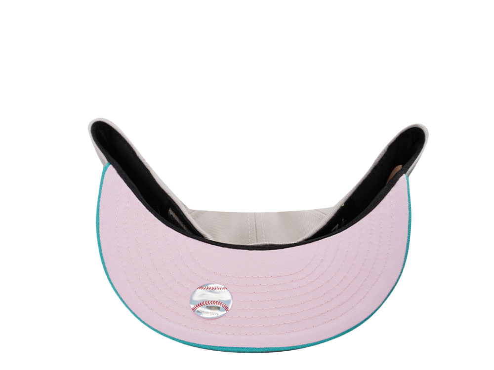 New Era Seattle Mariners Stone Pink Two Tone Edition 59Fifty Fitted Cap
