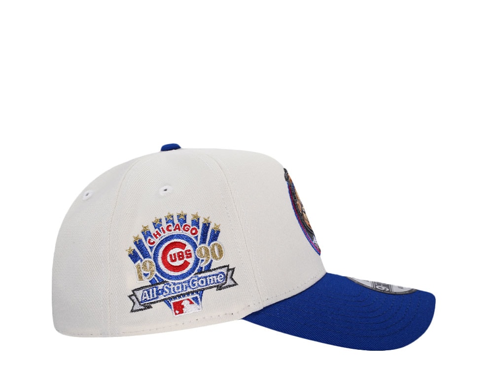 New Era Chicago Cubs All Star Game 1990 Chrome Two Tone Edition 9Forty A Frame Snapback Cap