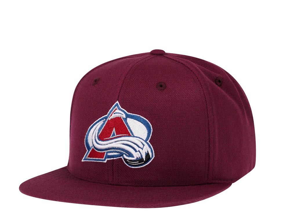American Needle Colorado Avalanche Red 400 Series Snapback Cap