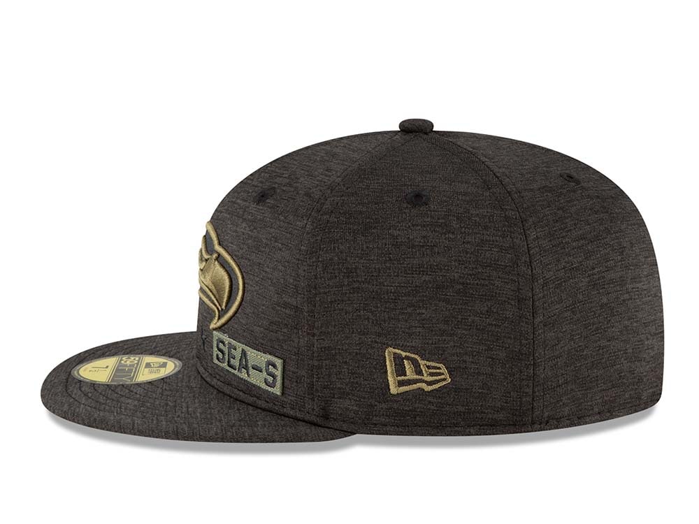 New Era Seattle Seahawks Salute to Service 2020 Fitted 59Fifty Cap