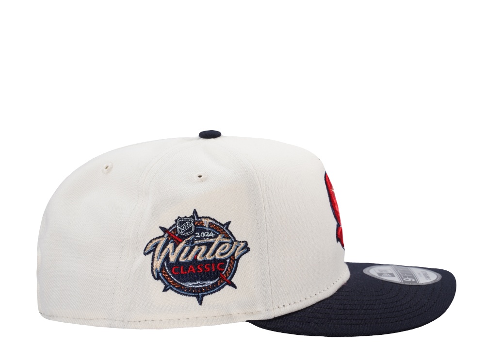 New Era Seattle Kraken Winter Classic Chrome Two Tone Edition 9Fifty A Frame Snapback Cap