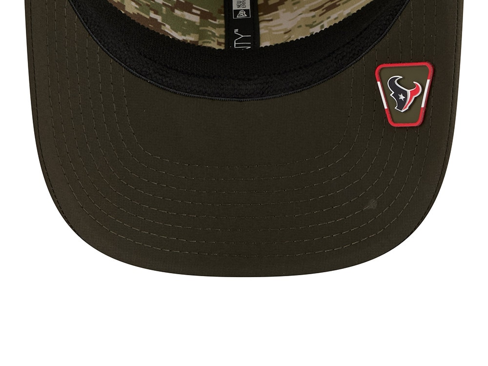 New Era Houston Texans Salute To Service 2025 9Seventy Snapback Cap