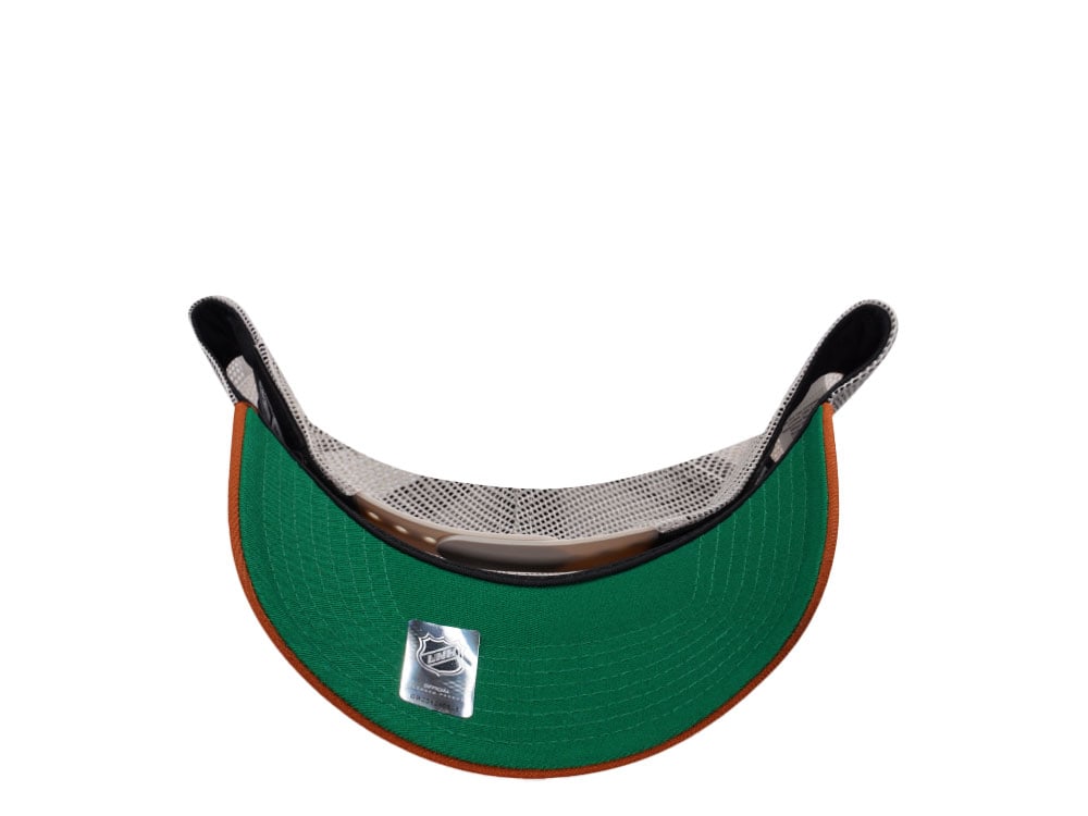 New Era Chicago Blackhawks Classic Rust Trucker Edition 9Forty A Frame Snapback Cap