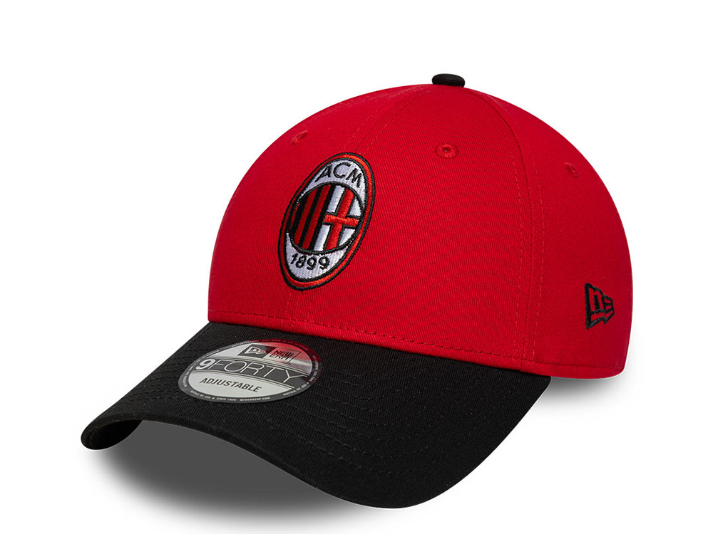 New Era Ac Milan Red Two Tone 9Forty Strapback Cap