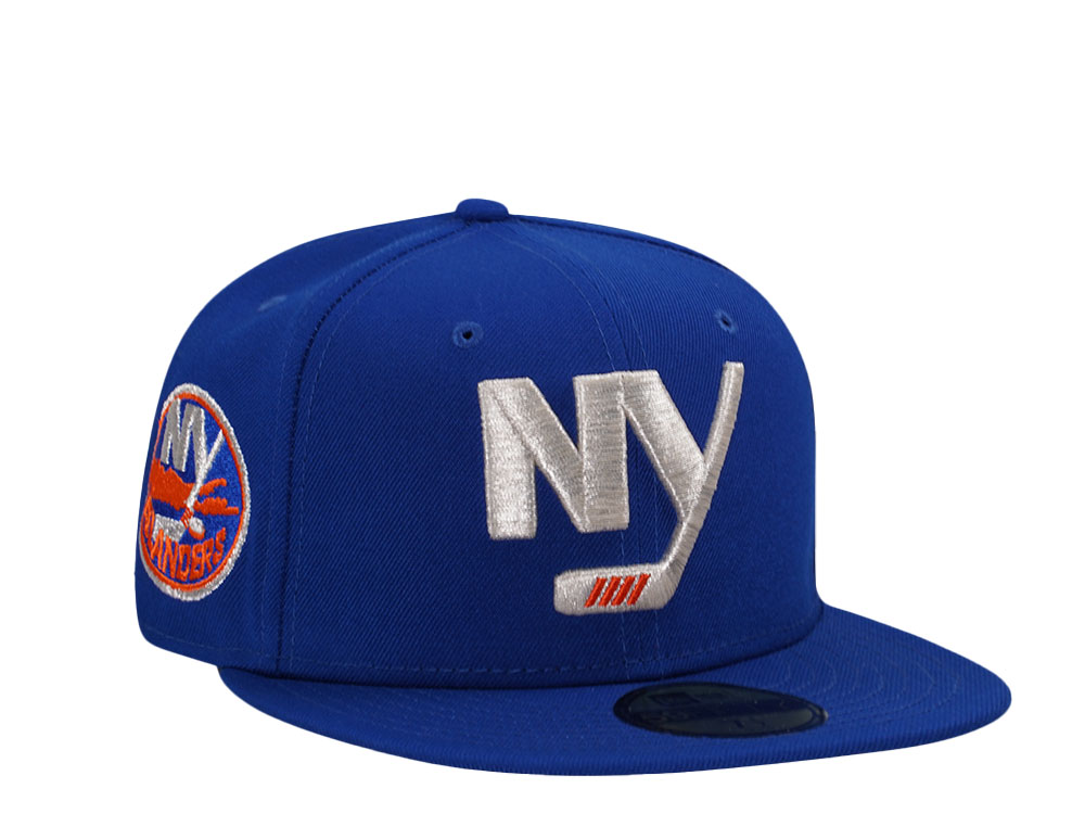 New Era New York Islanders Royal Metallic Prime Edition 59Fifty Fitted Cap