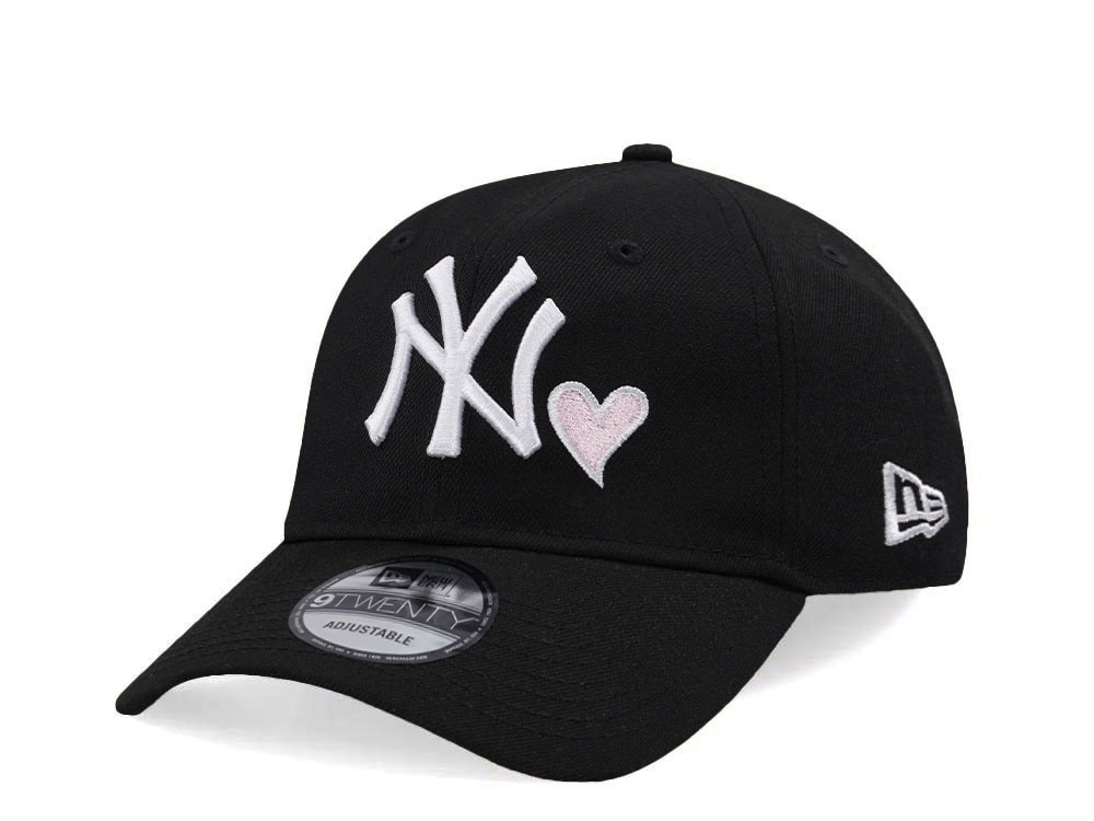 New Era New York Yankees Pink Heart Prime Edition 9Twenty Strapback Cap