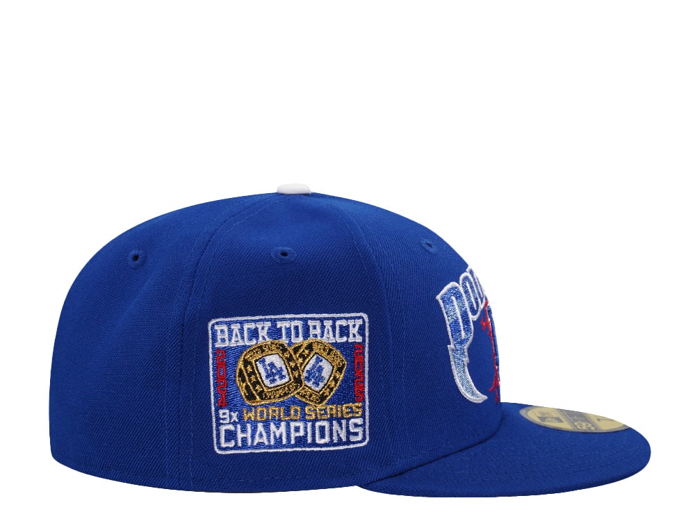 New Era Los Angeles Dodgers Back to Back Champions v Prime Edition 59Fifty Fitted Cap