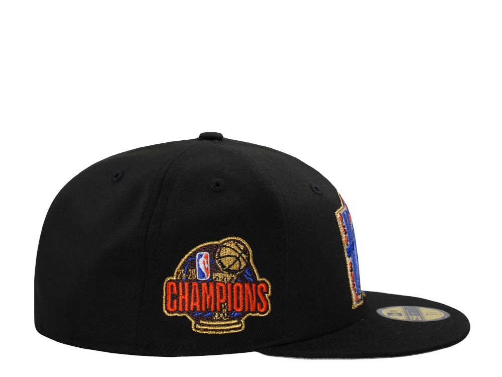New Era New York Knicks NBA Finals Champions 2026 Black Prime Edition 59Fifty Fitted Cap