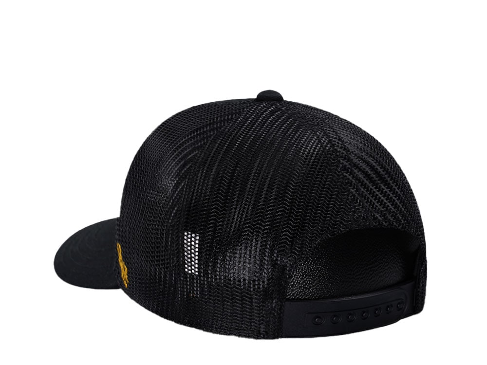 American Needle Yosemite Valin Black Trucker Snapback Cap
