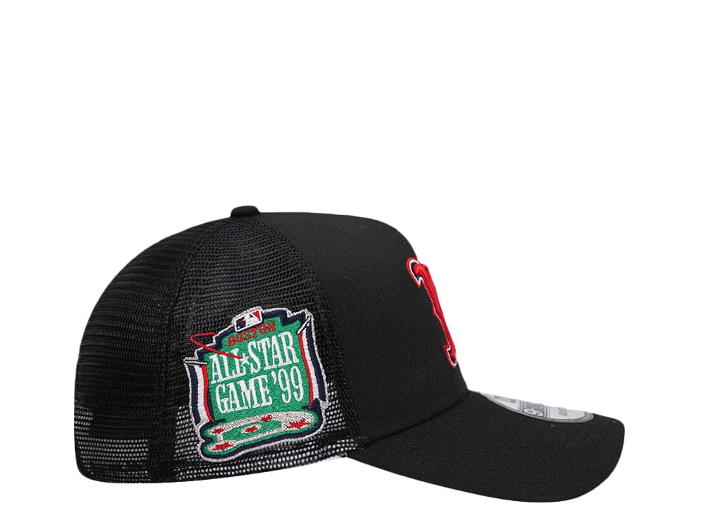 New Era Boston Red Sox All Star Game 1999 Black Edition 9Forty A Frame Trucker Snapback Cap