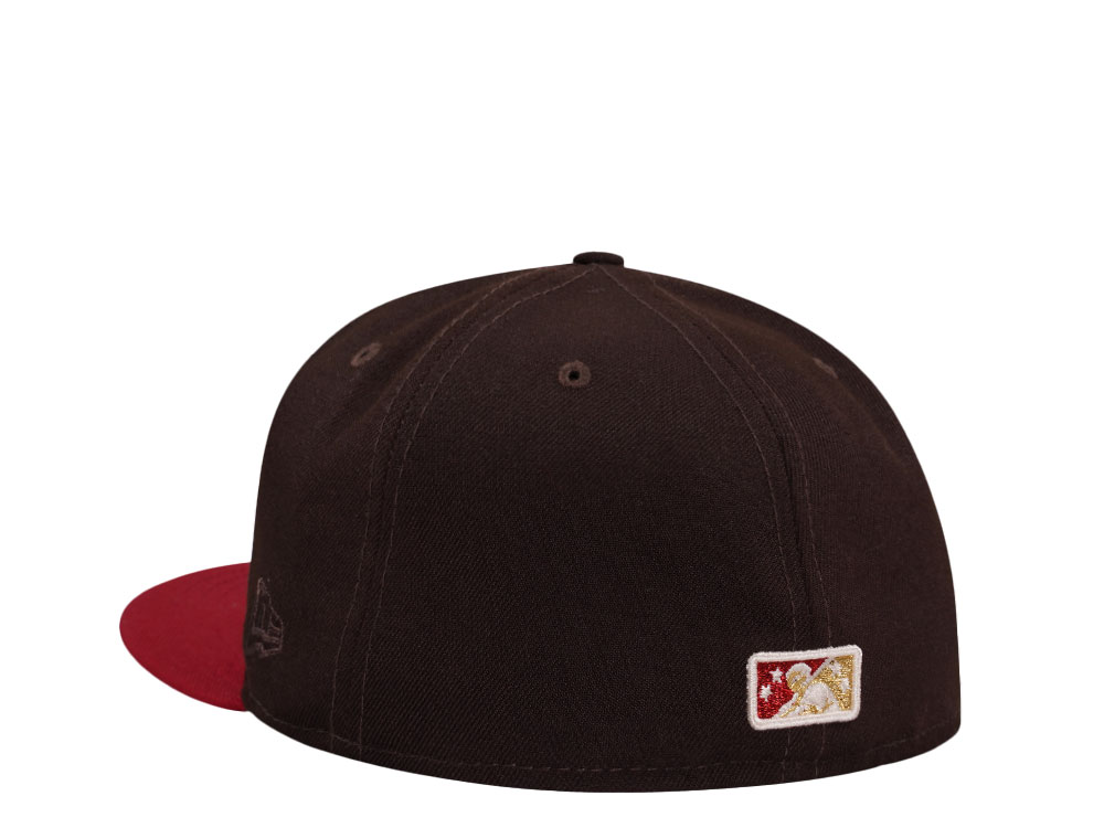 New Era Miami Beach Flamingos Burnt Two Tone Edition 59Fifty Fitted Cap