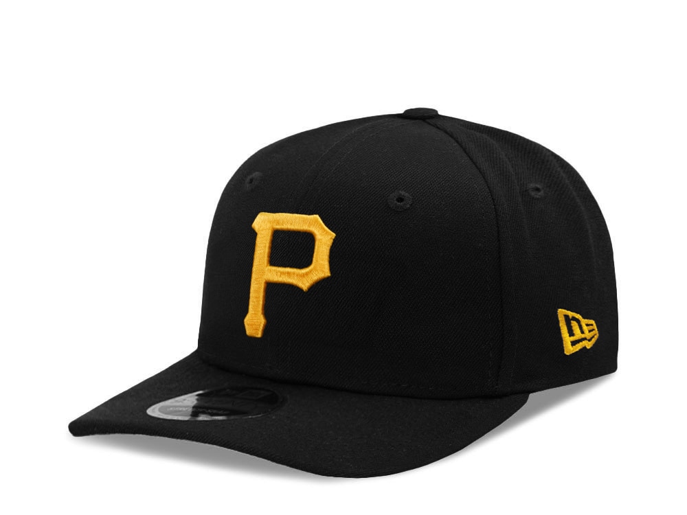 New Era Pittsburgh Pirates Black Classic Edition 9Seventy Stretch Snapback Cap