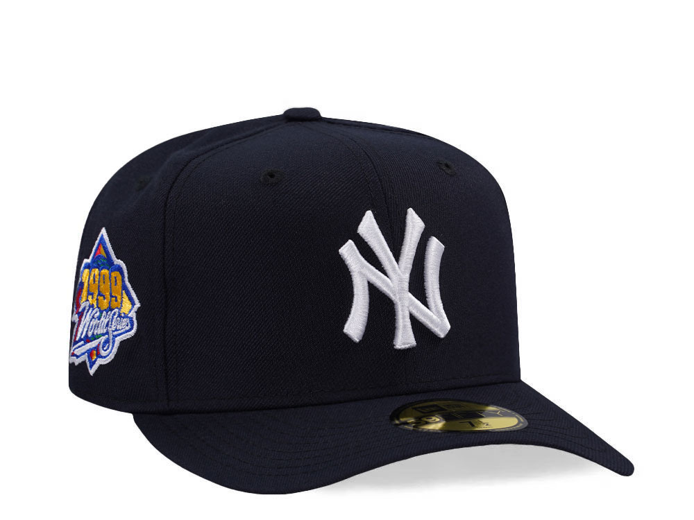 New Era New York Yankees World Series 1999 Navy Prime Edition 59Fifty Pre Curved Fitted Cap