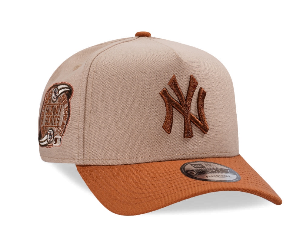 New Era New York Yankees World Series 2000 Pumpkin Spice Edition 9Forty A Frame Snapback Cap