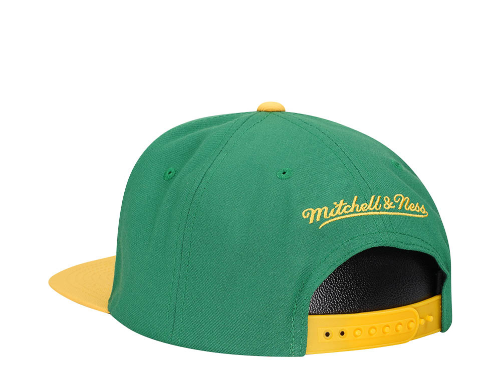 Mitchell & Ness Minnesota North Stars Vintage Script Snapback Cap