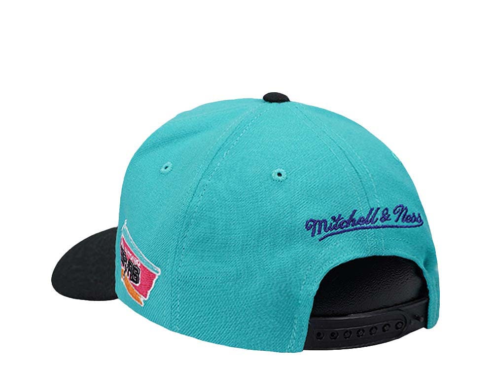 Mitchell & Ness San Antonio Spurs Shredder Stretch Hardwood Classic Red Flex Snapback Cap