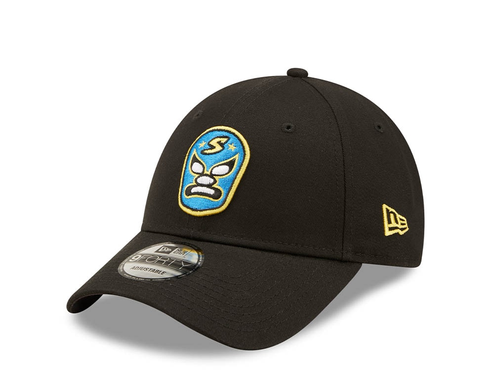 New Era Sacramento River Cats Copa Black 9Forty Strapback Cap