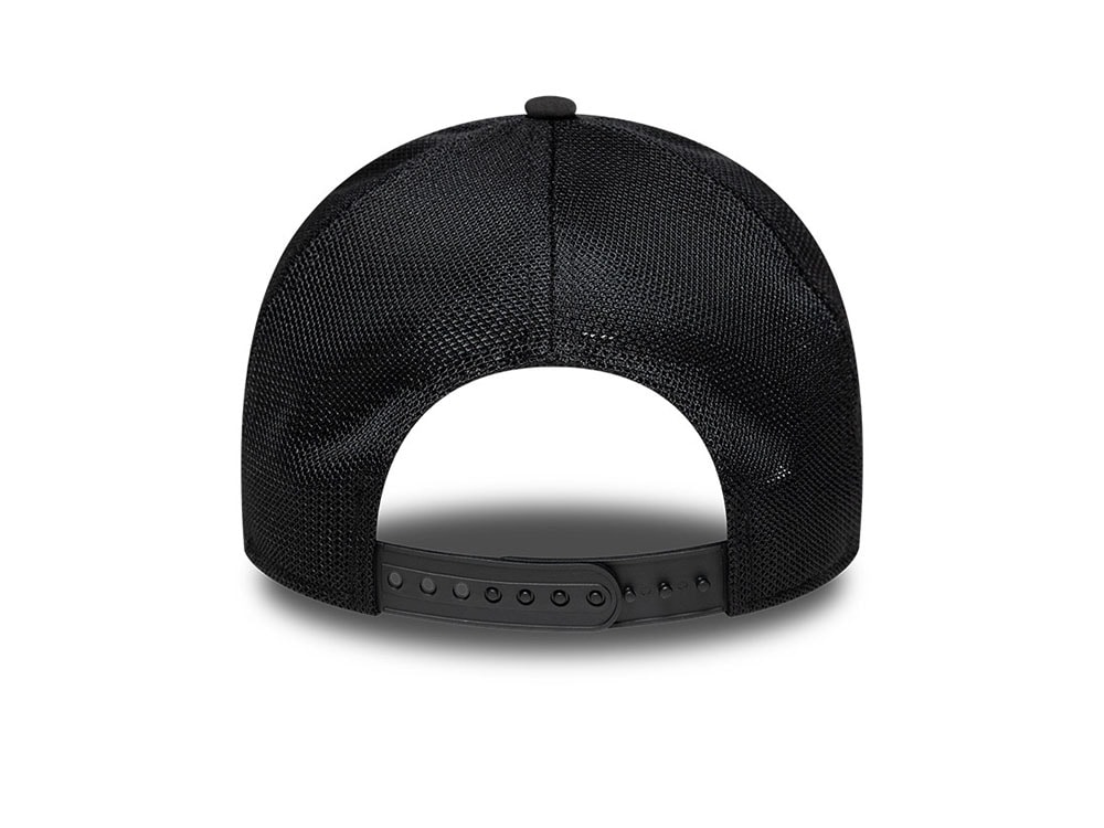New Era Seattle Mariners Black Edition 9Forty A Frame Trucker Snapback Cap