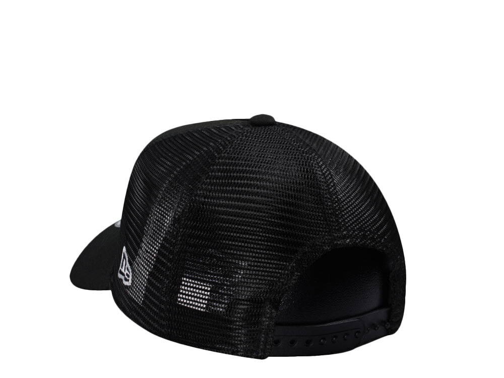New Era Detroit Tigers Black Basic Edition 9Forty A Frame Trucker Snapback Cap