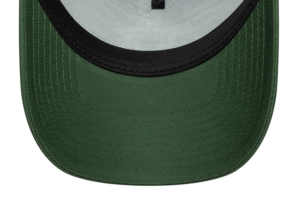 New Era Manchester United Fc Seasonal Dark Green Edition 9Forty A Frame Trucker Snapback Cap