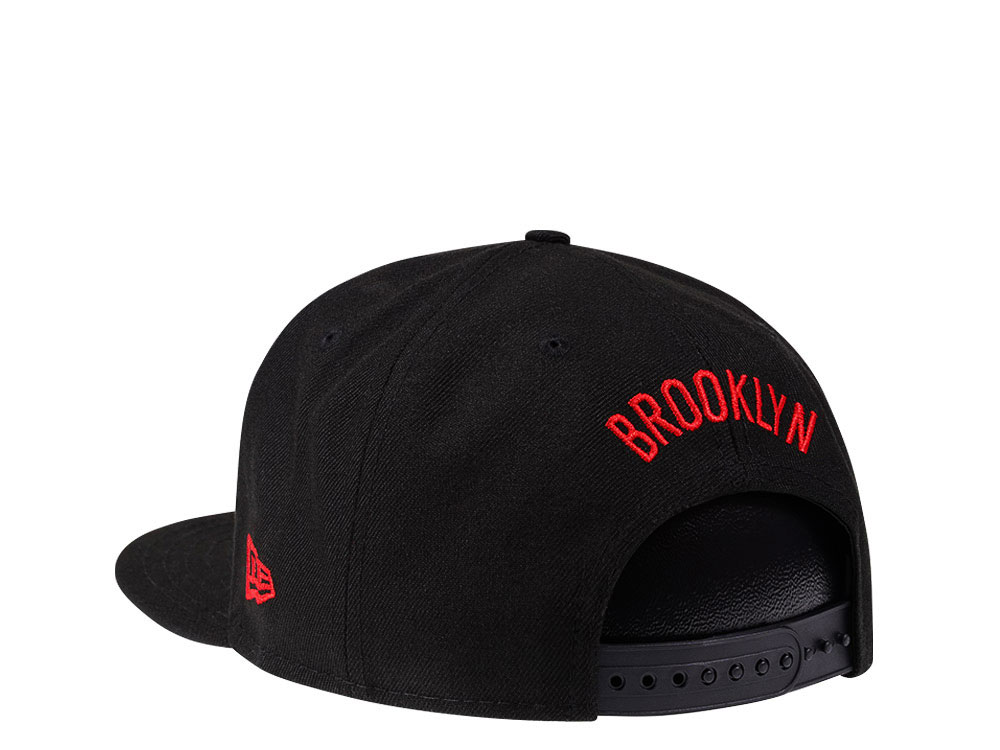 New Era Brooklyn Nets Red Infusion Edition 9Fifty Snapback Cap