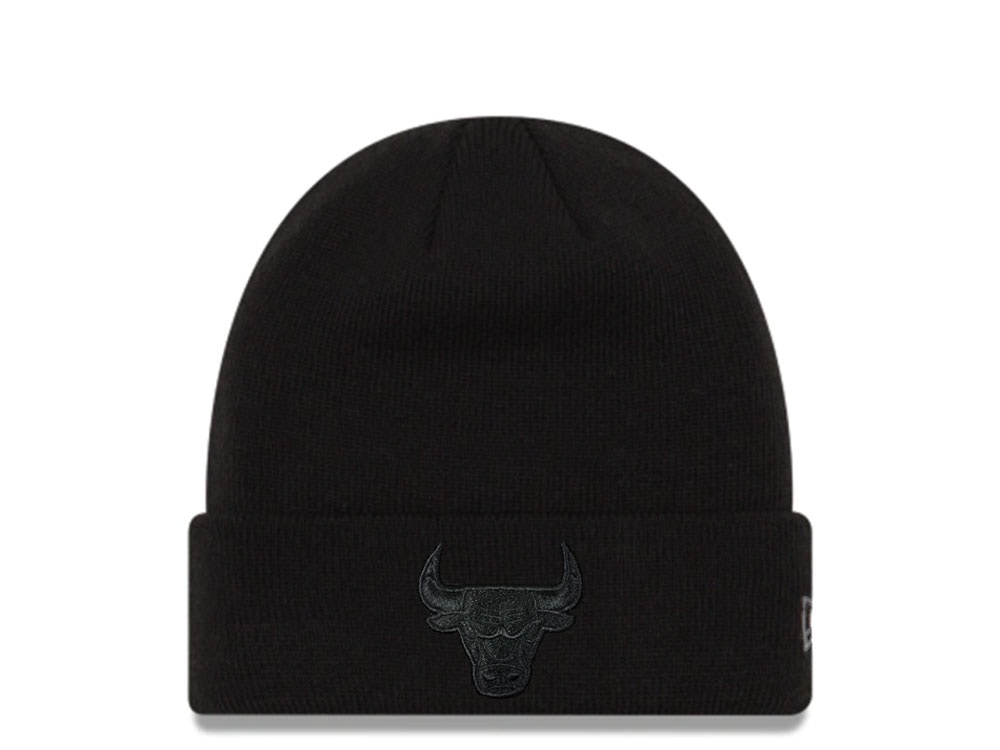 New Era Chicago Bulls Black on Black Kapsyl