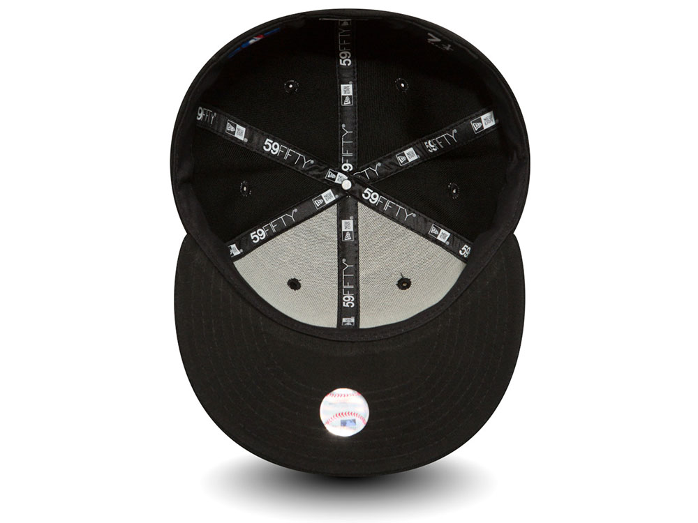 New Era New York Yankees Plain Black Prime Edition 59Fifty Fitted Cap