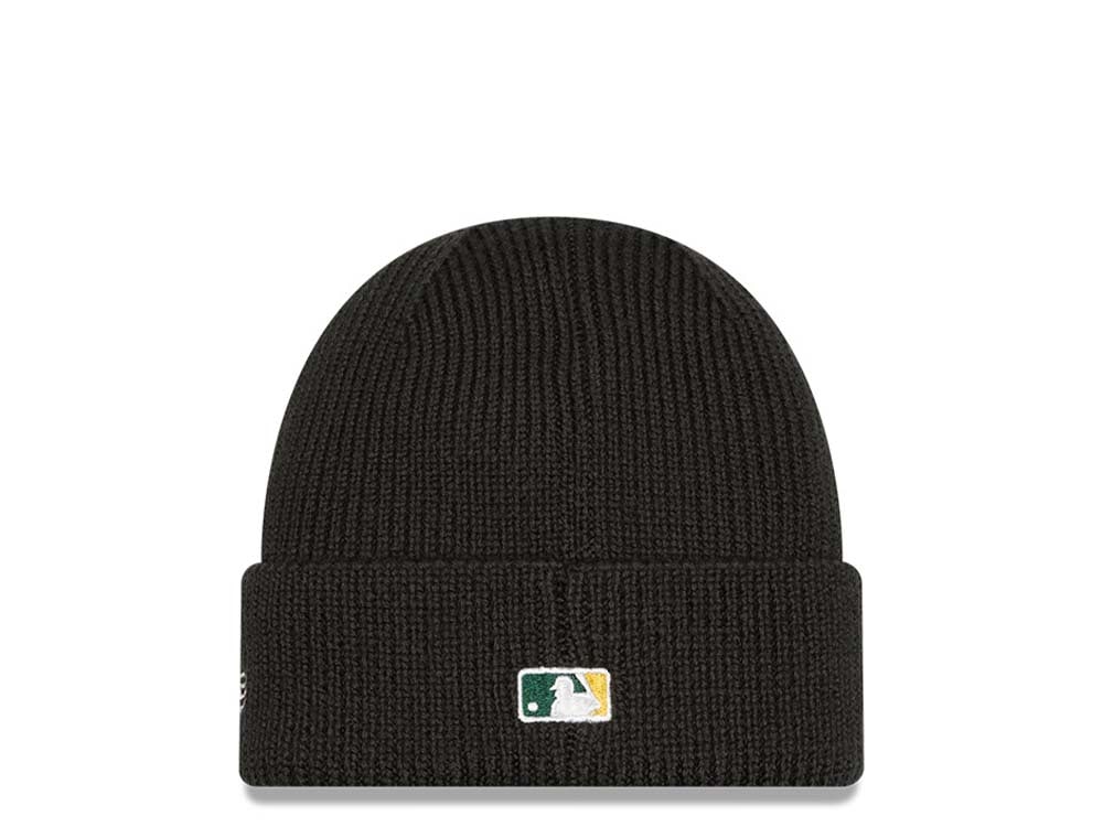 New Era Oakland Athletics Skull Knit Dark Green Mössor