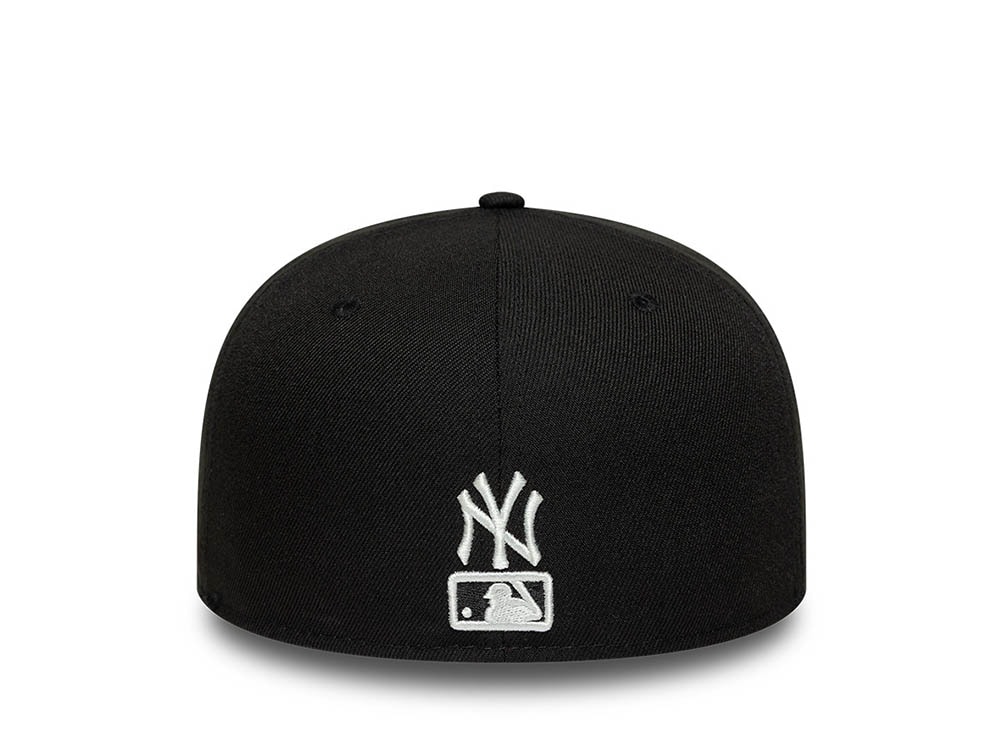 New Era New York Yankees Faux Pearl Black Prime Edition 59Fifty Fitted Cap