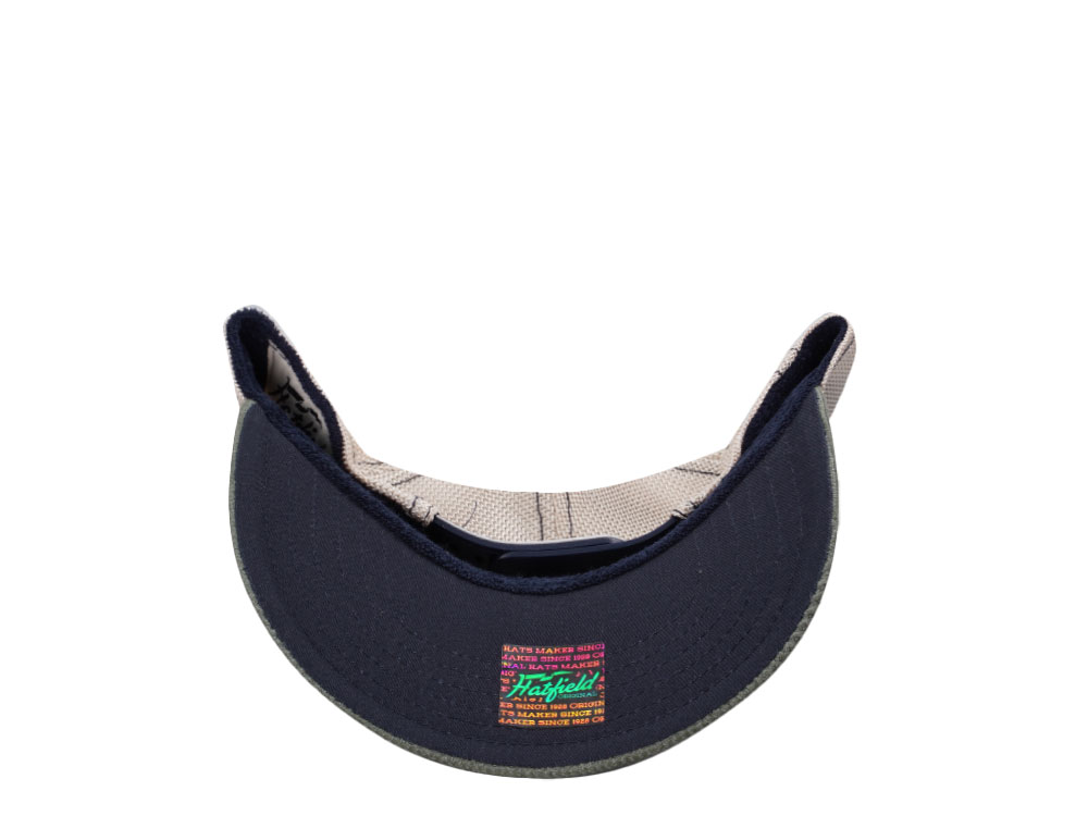 Hatfield Motorcycle Navy Ivory Trucker Snapback Cap