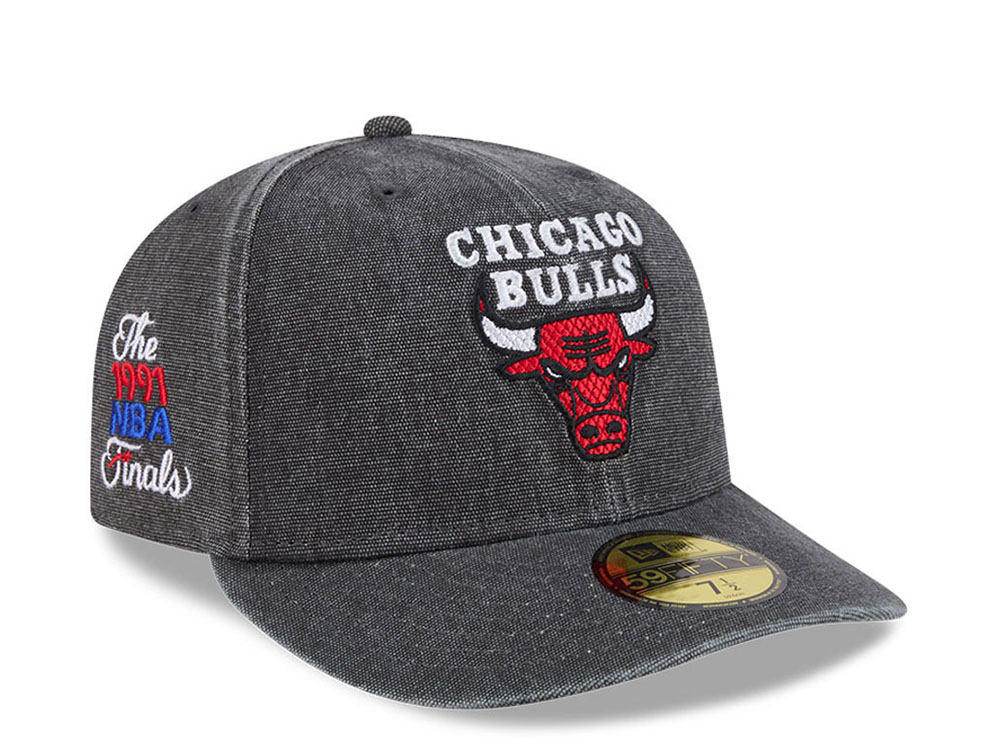 New Era Chicago Bulls NBA Finals 1991 HWC Charcoal Edition 59Fifty Fitted Cap