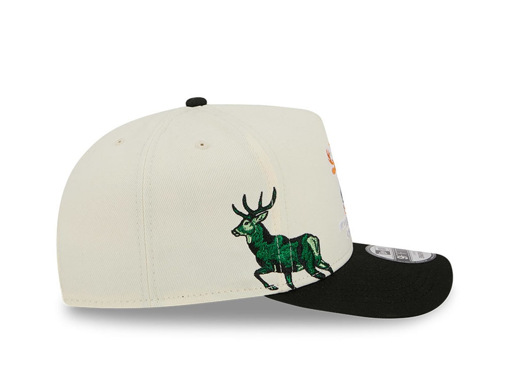 New Era Milwaukee Bucks HWC 9Fifty A Frame Snapback Cap