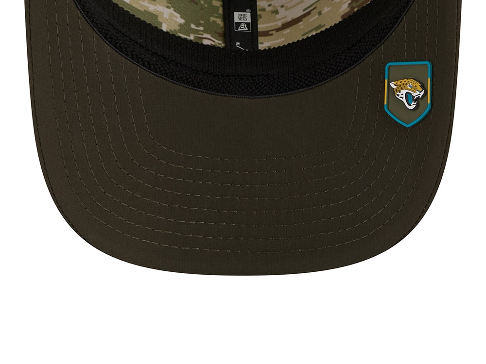 New Era Jacksonville Jaguars Salute To Service 2025 9Seventy Snapback Cap