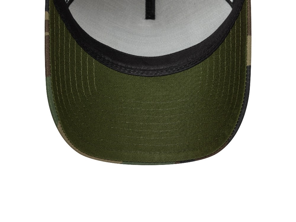 New Era Camo Patch Stone 9Forty A Frame Snapback Cap