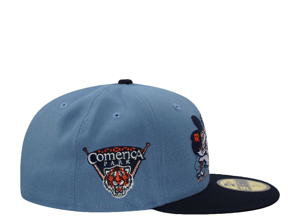 New Era Detroit Tigers Comerica Park Faded Blue Two Tone Edition 59Fifty Fitted Cap