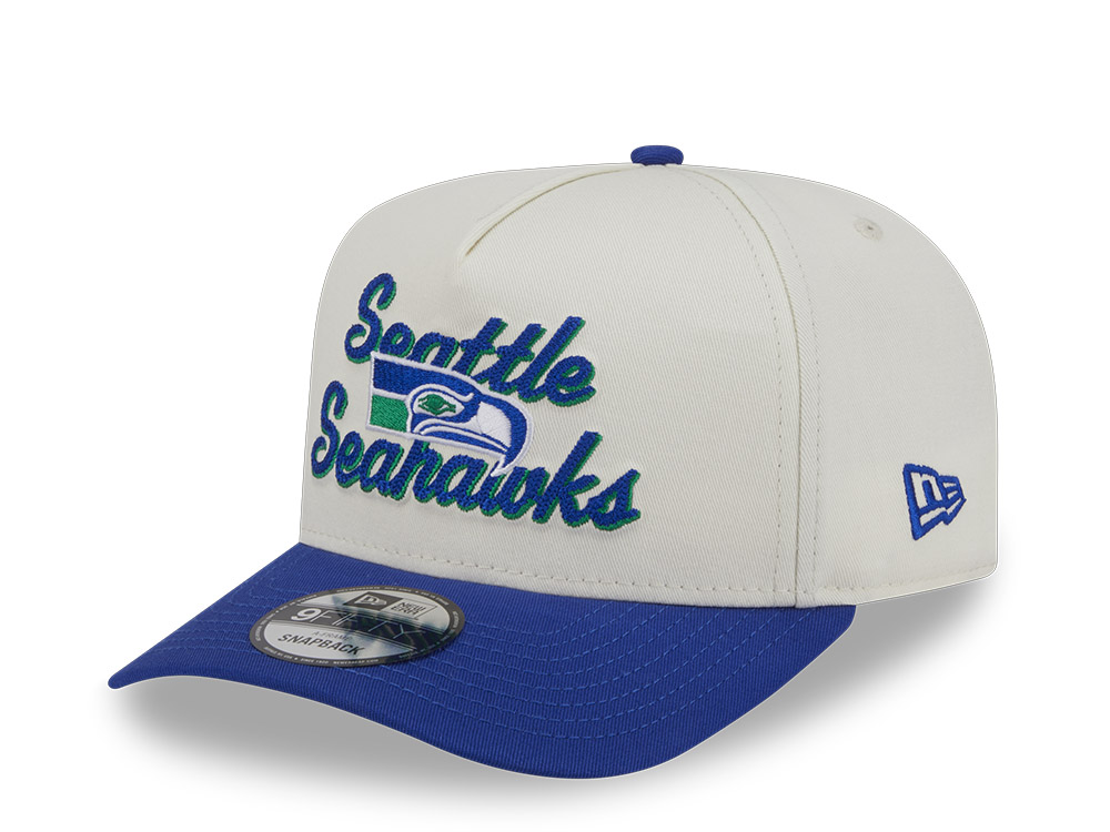 New Era Seattle Seahawks 9Fifty A Frame Chainstitch Snapback Cap