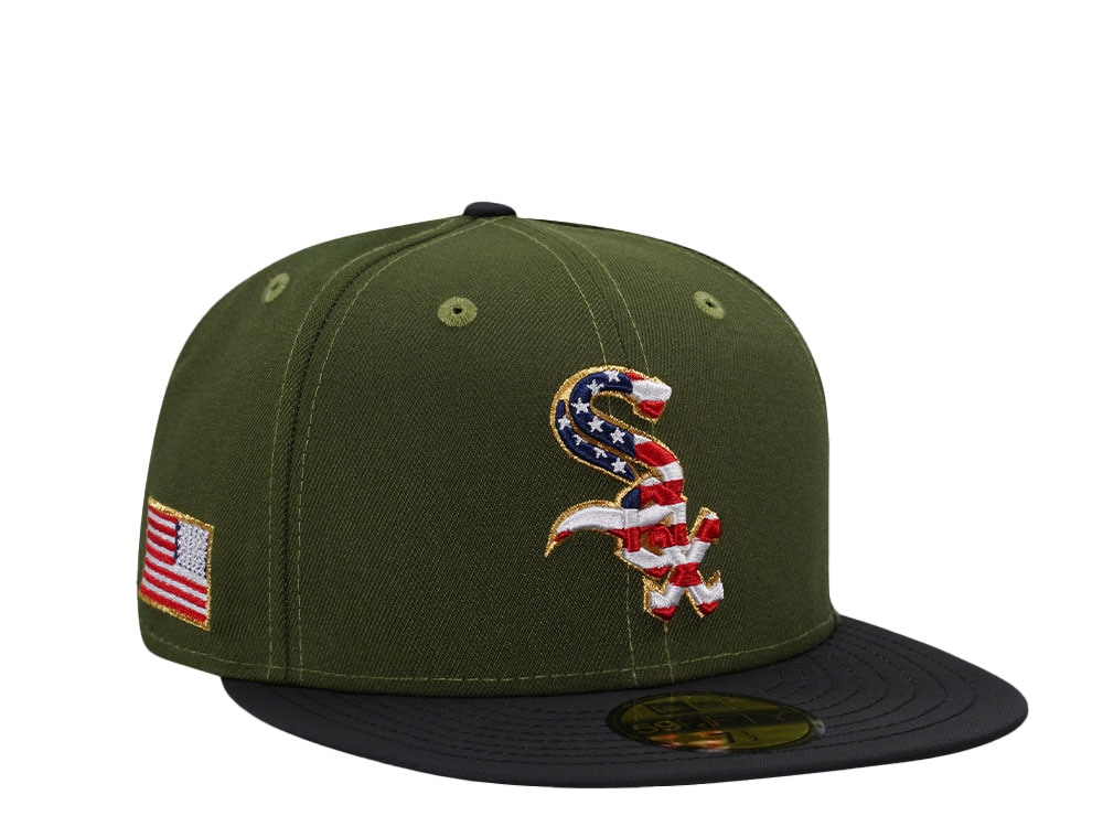 New Era Chicago White Sox Military Prime Two Tone Edition 59Fifty Fitted Cap