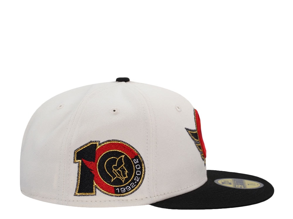 New Era Ottawa Senators 10th Anniversary Chrome Two Tone Edition 59Fifty Fitted Cap
