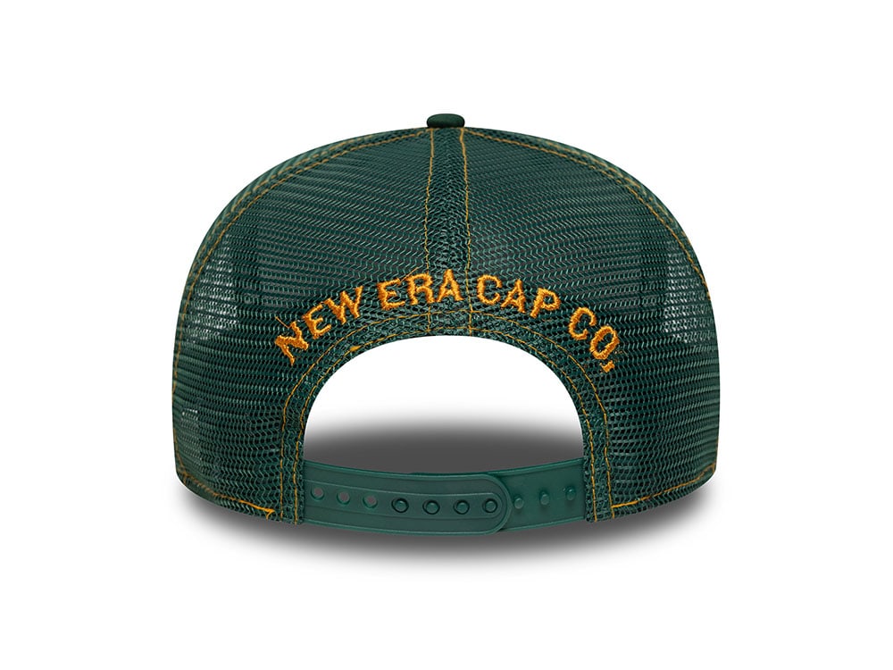 New Era Cap & Claw Cord Dark Green 9Fifty Trucker Snapback Cap
