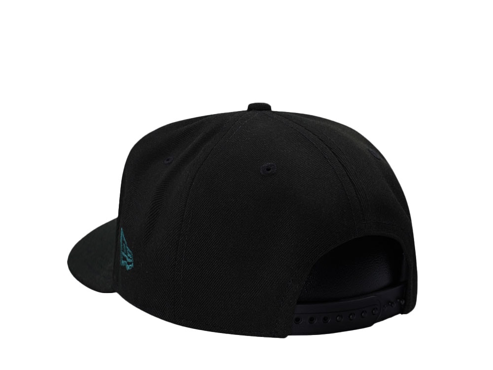 New Era Philadelphia Eagles Black Classic Edition 9Fifty A Frame Snapback Cap