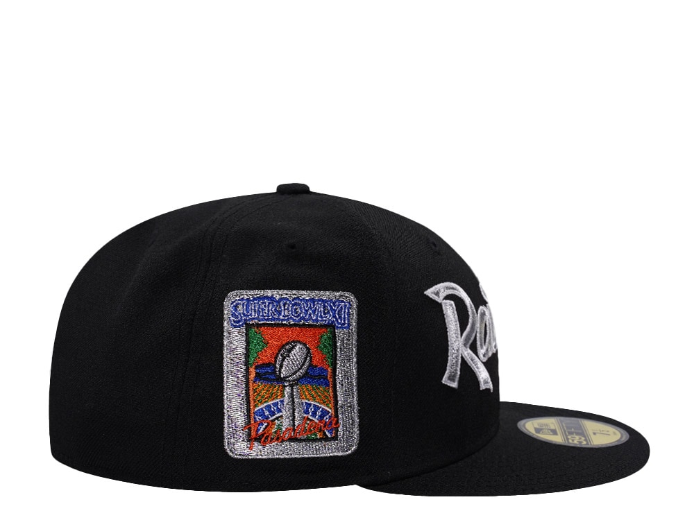 New Era Las Vegas Raiders Super Bowl XI Wool Black Prime Edition 59Fifty Fitted Cap