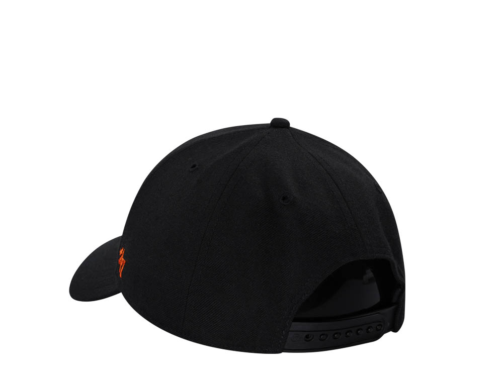 47Brand Detroit Tigers Black MVP Snapback Cap