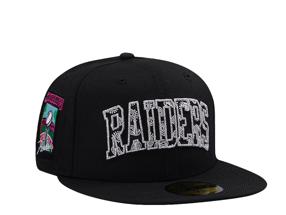 New Era Las Vegas Raiders Super Bowl XI Wool Black Prime Edition 59Fifty Fitted Cap