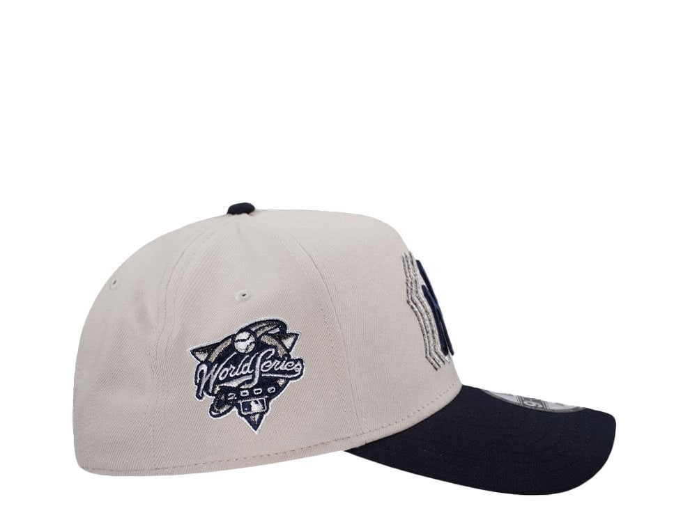 New Era New York Yankees World Series 2000 Fade Stone Two Tone Edition 9Forty A Frame Snapback Cap