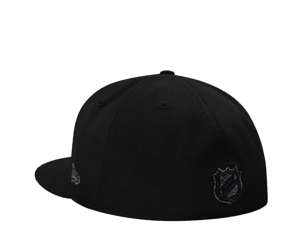 New Era San Jose Shark 25th Anniversary Black Metallic Prime Edition 59Fifty Fitted Cap