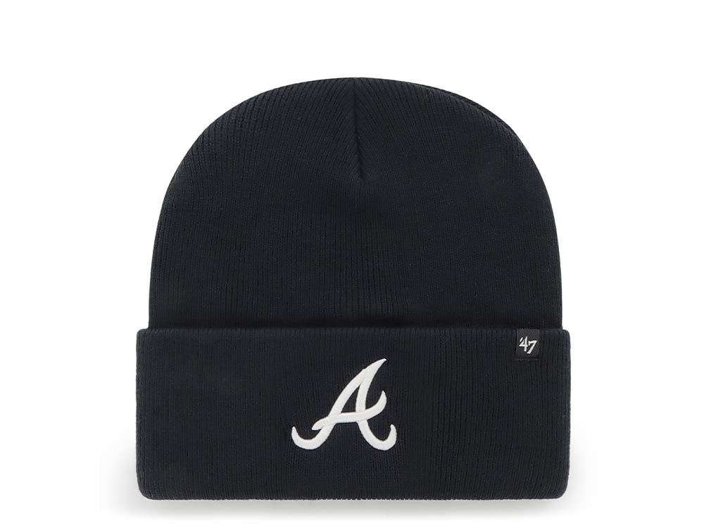 47Brand Atlanta Braves Navy Haymaker Cuff Mössor