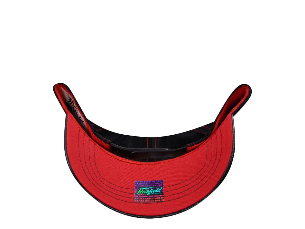 Hatfield Black Mamba Black Snapback Cap