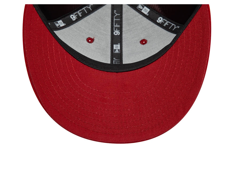 New Era AS Roma Red Low Profile 9Fifty Snapback Cap